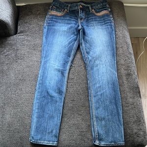 Express Jeans with Rose Gold Accents